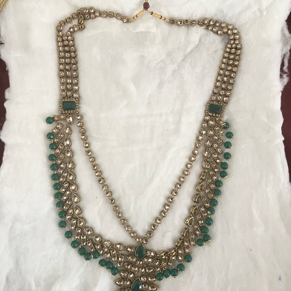 Indian bridal jewelry Set - Picture 3 of 6